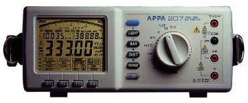 APPA207臺灣亞博臺式萬用表APPA-207