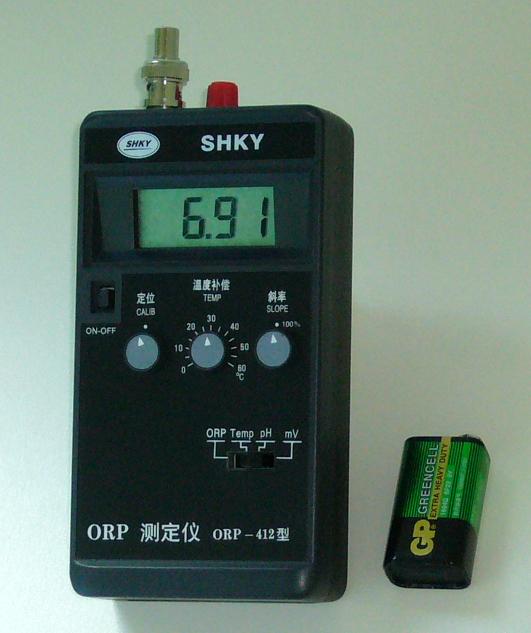 ORP-412便攜式ORP測定儀數字顯示電位測定儀ORP測定儀上?？祪xORP測定儀