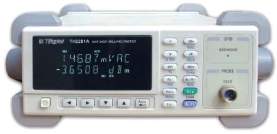 常州同惠高频数字毫伏功率表TH2281A