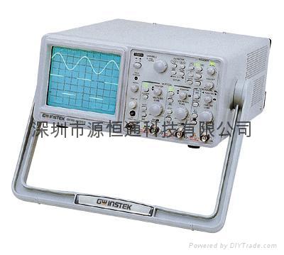 GOS6050台湾固纬50MHz示波器GOS-6050模拟示波器GOS 6050