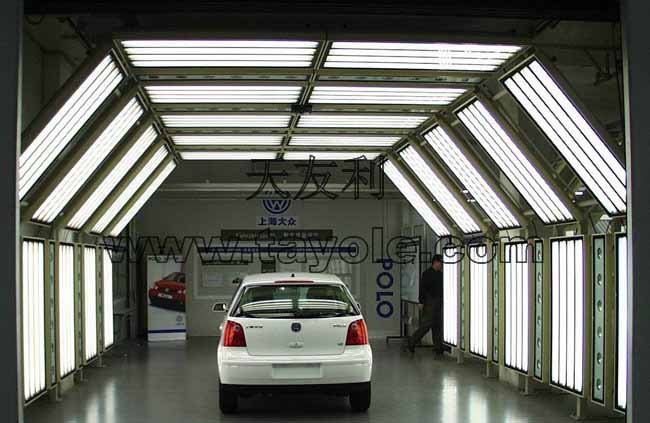奥迪特光源汽车检测对色灯箱汽车内饰件标准光